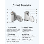 TELESIN Magnetic Master Grip for Select iPhones (White) P5-MP-003WH - Image 19