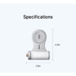 TELESIN Magnetic Master Grip for Select iPhones (White) P5-MP-003WH - Image 9