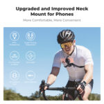 K&F Concept Neck Phone Mount - Grey (KF15.0072) - Image 4
