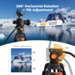 K&F Concept VA3+BV70 Entry-Level Tripod (KF09.167) - Image 5