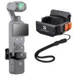 K&F Concept Expansion Cage for DJI Osmo Pocket 3/4, 1/4" & Cold Shoe Mounts (KF20.0023)
