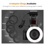 K&F Concept KF150 TTL Marco Ring Flash For Canon (KF22.005) - Image 7