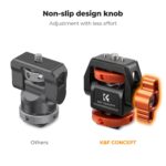K&F Concept Field Monitor Mount, Swivel & Tilt, Cold Shoe (KF31.133) - Image 7