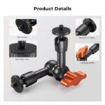 K&F Concept 6" Magic Arm Kit with 1/4" Screw 360°Ballhead (KF31.198) - Image 2