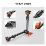 K&F Concept 11" Magic Arm with 1/4" Screw (KF31.200) - Image 2