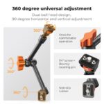 K&F Concept 11" Magic Arm with 1/4" Screw (KF31.200) - Image 4