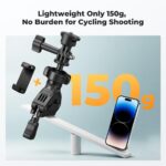 K&F Concept Motorcycle Handlebar Camera Mount, 360° Ball Head, 1/4" Screw (KF31.205) - Image 6