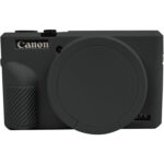 Generic Silicone Protection Case for Canon PowerShot G7 X Mark III (Black)