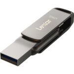 Lexar 128GB JumpDrive Dual Drive D400 USB 3.2 Gen 1 Flash Drive (USB-C / USB-A) - Image 4