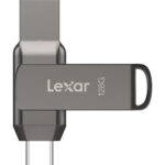 Lexar 128GB JumpDrive Dual Drive D400 USB 3.2 Gen 1 Flash Drive (USB-C / USB-A) - Image 8