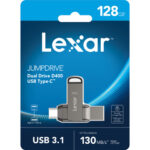 Lexar 128GB JumpDrive Dual Drive D400 USB 3.2 Gen 1 Flash Drive (USB-C / USB-A) - Image 18