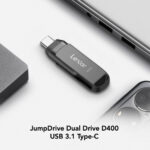 Lexar 64GB JumpDrive Dual Drive D400 USB 3.2 Gen 1 Flash Drive (USB-C / USB-A) - Image 4