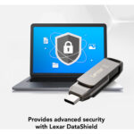 Lexar 64GB JumpDrive Dual Drive D400 USB 3.2 Gen 1 Flash Drive (USB-C / USB-A) - Image 7