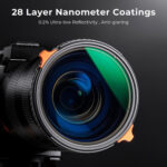 K&F Concept Nano-X Series 2-in-1 Variable ND & CPL Filter 72mm, 2 to 6-Stop (KF01.1916) - Image 2