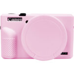 Generic Silicone Protection Case for Canon PowerShot G7 X Mark III (Pink)