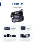 Hollyland LARK M3 Combo 2TX&2RX (Space Gray) - Image 3
