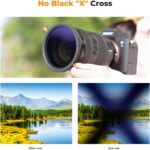 K&F Concept 82mm 2-in-1 CPL + Variable ND2-ND32 Filter 18-Layer Blue Coating (KF01.2603) - Image 3