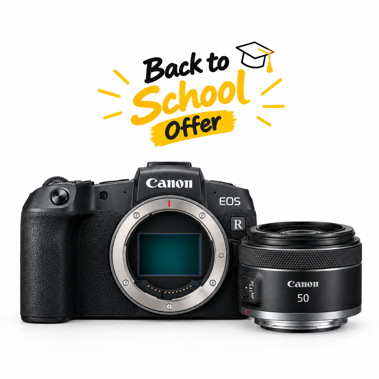 ChatGPT Image 6 سبتمبر 2026، 02_09_25 م Canon EOS RP Full Frame Mirrorless Camera with RF 50mm f/1.8 STM Lens - Image 1