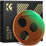 K&F Concept CPL Filter for iPhone 17 Pro/Pro Max, 28-Layer Green Coating - Dark Blue (KF15.0055) - Image 8