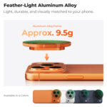 K&F Concept CPL Filter for iPhone 17 Pro/Pro Max, 28-Layer Green Coating - Dark Blue (KF15.0055) - Image 7
