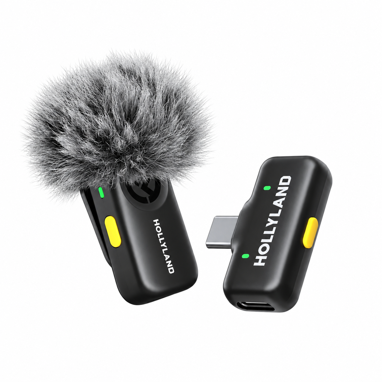 Hollyland LARK A2 Wireless Microphone System (Solo Version) Hollyland LARK A2 Wireless Microphone System (Solo Version - Space Gray) - Image 1