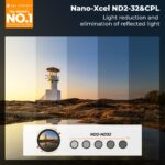 K&F Concept 82mm 2-in-1 CPL + Variable ND2-ND32 Filter 28-Layer Green Coating (KF01.1088V2) - Image 3