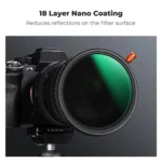 K&F Concept 3-in-1 Hybrid Filter ND2-32 + CPL + Black Diffusion 1/4 62mm (KF01.2066) - Image 4