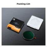 K&F Concept 3-in-1 Hybrid Filter ND2-32 + CPL + Black Diffusion 1/4 62mm (KF01.2066) - Image 9