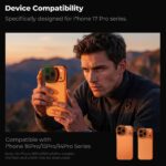 K&F Concept ND2-32 Filter for iPhone 17 Pro/Pro Max - Orange (KF15.0049) - Image 6