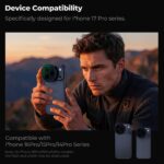 K&F Concept ND2-32 Filter for iPhone 17 Pro/Pro Max - Dark Blue (KF15.0050) - Image 4