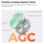 K&F Concept CPL Filter for iPhone 17 Pro/Pro Max, 28-Layer Green Coating - Silver (KF15.0053) - Image 4