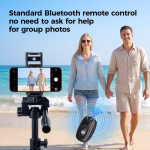 K&F Concept S254A3+BV07 Overhead Tripod with Monopod & Horizontal Arm - Blue (KF09.184) - Image 5