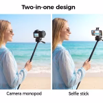 K&F Concept S254A3+BV07 Overhead Tripod with Monopod & Horizontal Arm - Blue (KF09.184) - Image 9