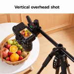 K&F Concept S254A3+BV07 Overhead Tripod with Monopod & Horizontal Arm - Blue (KF09.184) - Image 11