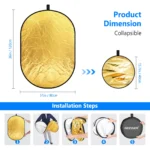 NEEWER 5 in 1 Portable Lighting Reflector - Image 2