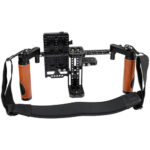 CAMVATE Director's Monitor Cage Kit with Dual Handgrips & Neck Strap - Image 3