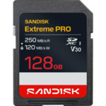 Sandisk Extreme Pro 128GB 250 MB/s SDXC UHS-I Card