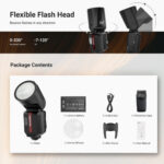 Neewer Z3R-C TTL Round Head Flash Speedlite for Canon - Image 7