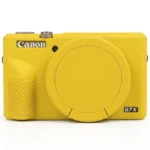Generic Silicone Protection Case for Canon PowerShot G7X III (Yellow)