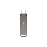 Lexar 64GB JumpDrive Dual Drive D400 USB 3.2 Gen 1 Flash Drive (USB-C / USB-A)