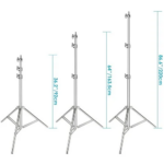 WEISHENG 288H Light Stand 280cm for Studio Lights - Image 2