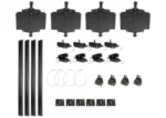WEISHENG 4 x Pantographs Ceiling Rail System 3x3m - Image 2