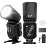 Neewer Z3R-C TTL Round Head Flash Speedlite for Canon